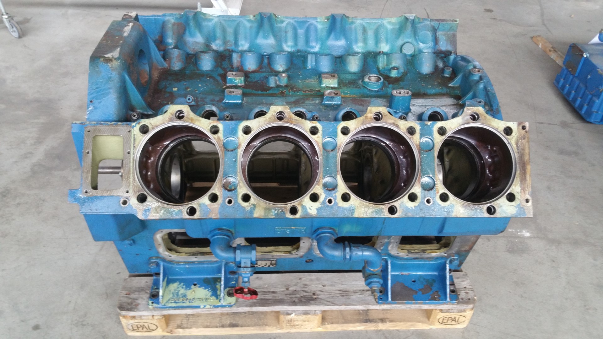 Deutz / MWM engine block TBG 604 BV8